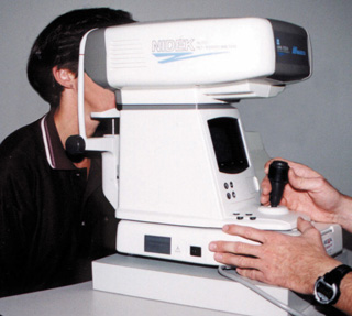 The Auto Refractor is a key part of the eye examination process