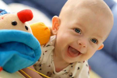 Childen can have their eyes checked as early as siz month, but not later than three years old