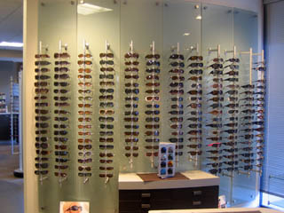 Downtown location has a full range of frames for Prescription Sunglasses