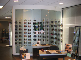 Downtown Sunglass Fitting Area